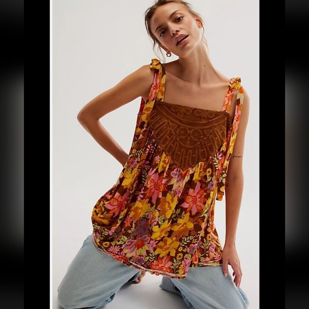 *NEW*Free People Bali Moroccan Tunic Top